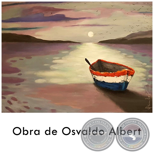De la serie  Lago Ypacaraí - Obra de Osvaldo Albert
